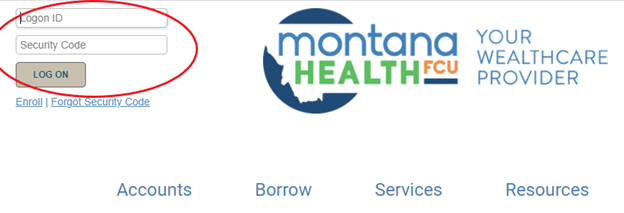 Online Banking Instructions Montana Health Fcu